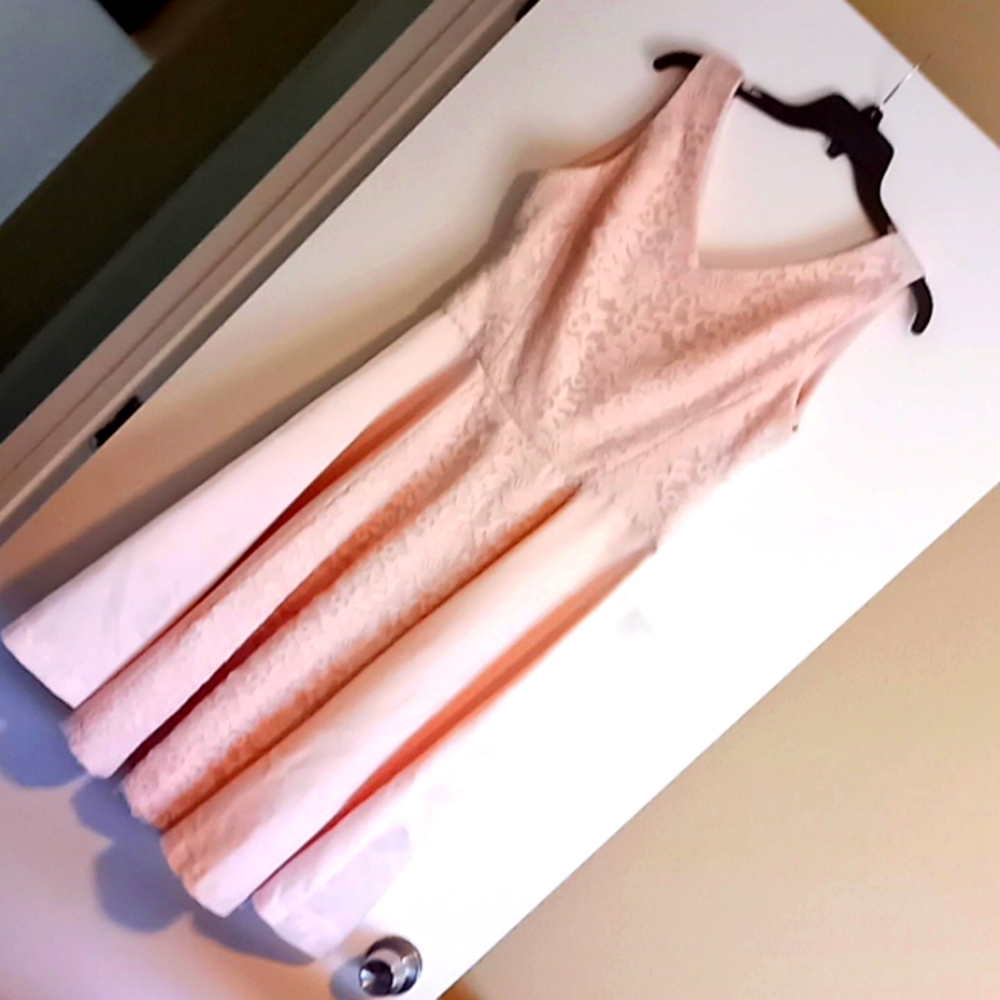 Lace and Satin Dress